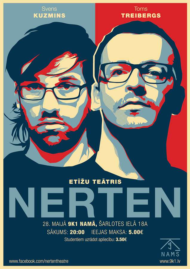 Latvijā vienīgais etīžu teātris NERTEN Latvijā vienīgais etīžu teātris NERTEN